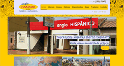 Desktop Screenshot of anglohispanico.com.br